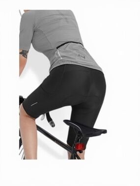 BALEAF Women XL Bike Shorts Black 4D Padded Cycling Spinning Road Bike  NWT